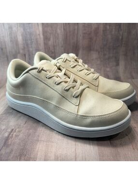 Allbirds Plant Pacers Women's 9 Natural White Lace Up Sneakers Casual Shoes